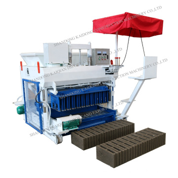 factory price QTM 6-24 Egg layer moving concrete  solid brick making machine cement hollow block machine